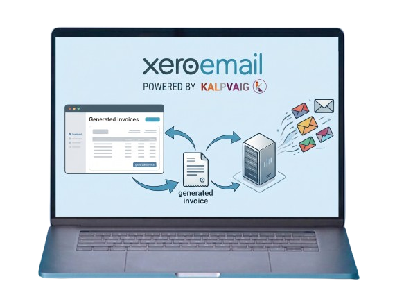 send xero invoice using custom domain